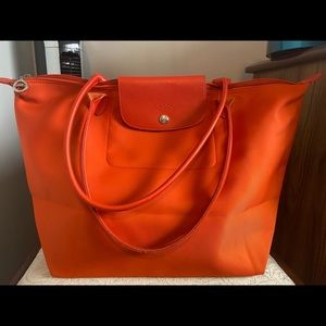 long champ preloved tote bag
